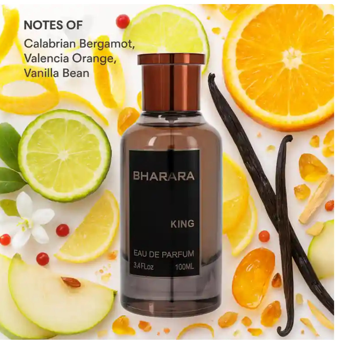 Bharara Beauty – King | 3.4 oz Eau de Parfum + Refillable Travel Spray