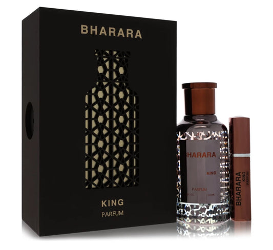 Bharara Beauty – King | 3.4 oz Eau de Parfum + Refillable Travel Spray